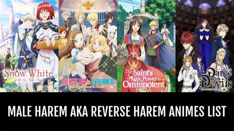 male harem anime|Animes with Reverse Harem .